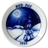 1969 Hackefors Christmas plate