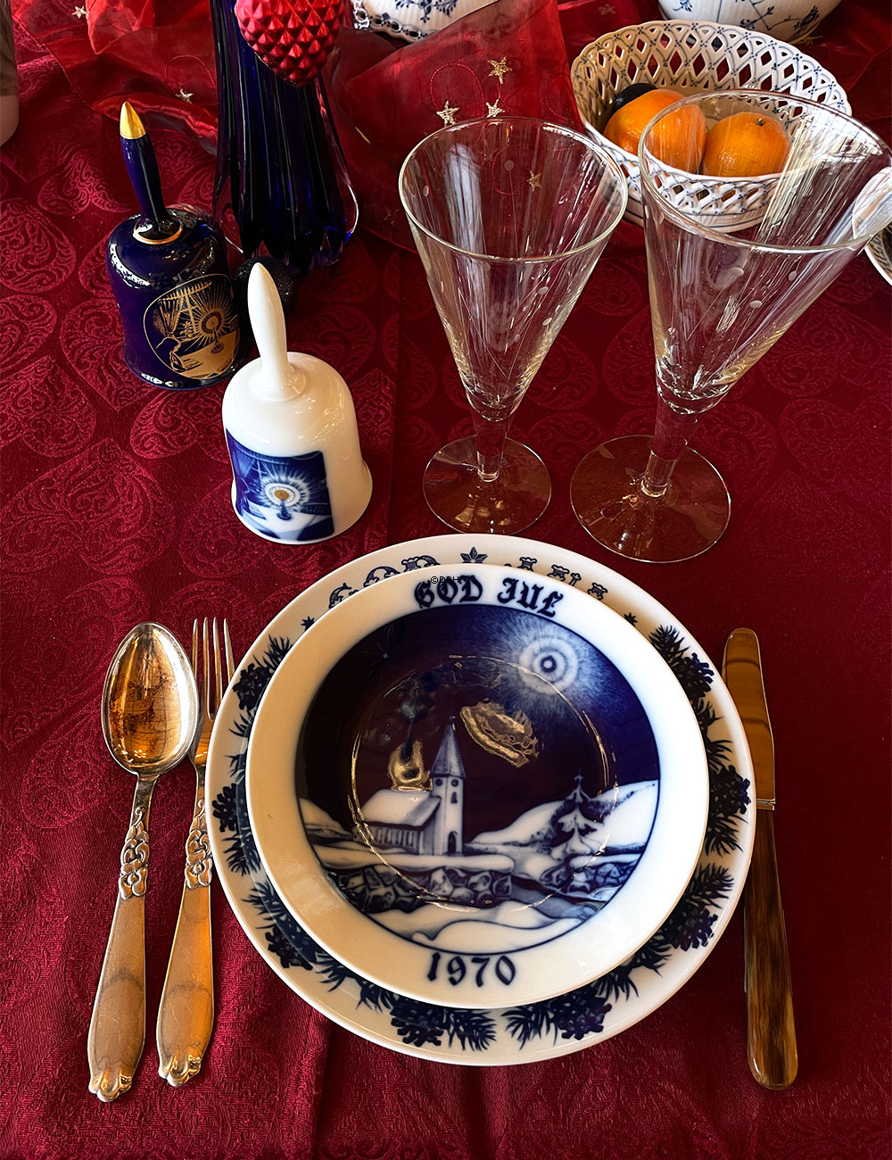 1970 Hackefors Juleplatte