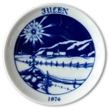 1976 Hackefors Christmas plate