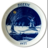 1977 Hackefors Christmas plate luxe