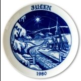 1980 Hackefors Christmas plate