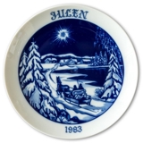 1983 Hackefors Christmas plate