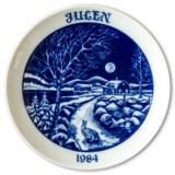 1984 Hackefors Christmas plate