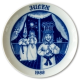 1988 Hackefors Christmas plate