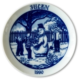 1990 Hackefors Christmas plate