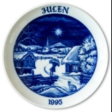 1995 Hackefors Christmas plate