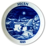 1995 Hackefors Christmas plate