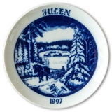 1997 Hackefors Christmas plate