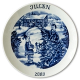 2000 Hackefors Christmas plate