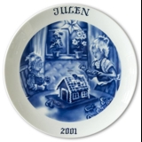 2001 Hackefors Christmas plate