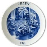 2001 Hackefors Christmas plate