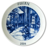 2004 Hackefors Christmas plate