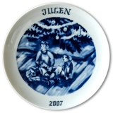 2007 Hackefors Christmas plate