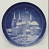 1968 Bareuther & Co. Christmas church plate, Roskilde Cathedral