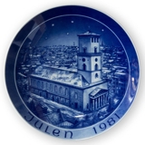 1981 Bareuther & Co. Juleplatte, Vor Frue
Kirke