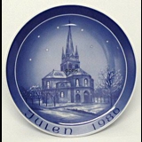 1986 Bareuther & Co. Weihnachtskirchenteller, Frederikshavn Kirche