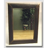 Mirror with Alligator finish