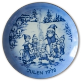 1978 Christmas plate