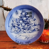 1980 Christmas plate