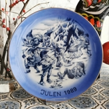 1989 Christmas plate