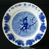 1977 Jenny Nystrom Christmas plate, child with dove