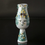 Wiinblad Faun- Kande, hånddekoreret, blå/hvid eller multi colour