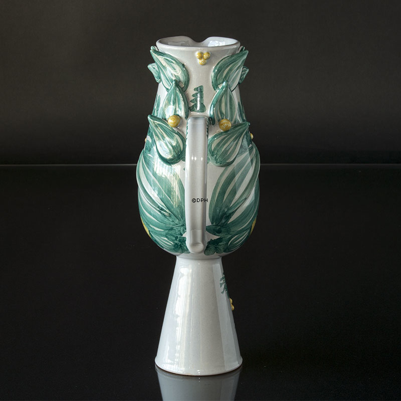 Wiinblad Faun- Kande, hånddekoreret, blå/hvid eller multi colour