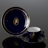 Composer Coffee set, Haydn, Cup, saucer and cake plate no. 5,  Bing & Grondahl