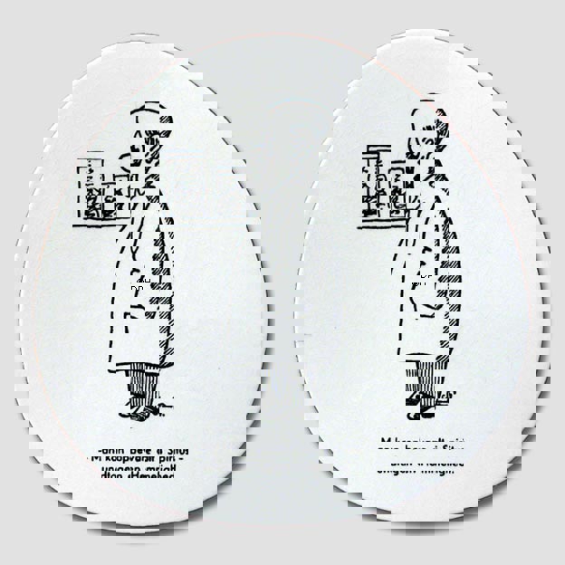 Storm P. platte Knapstrup