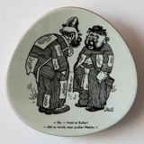 Storm P. plate Danish Cartoon Plate