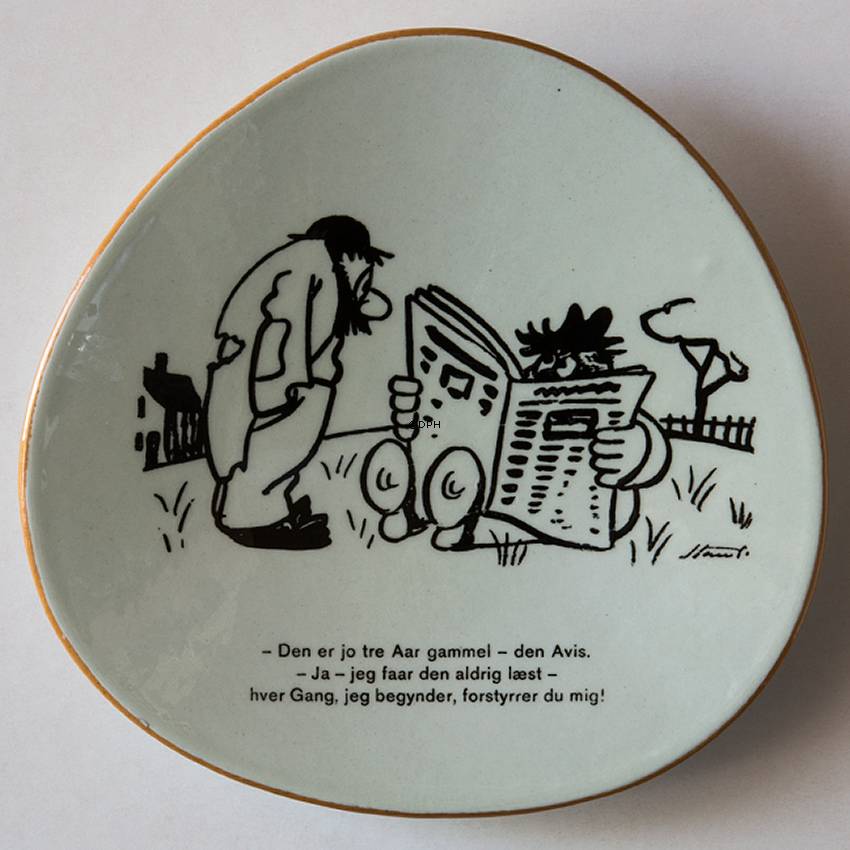 Storm P. platte Knapstrup