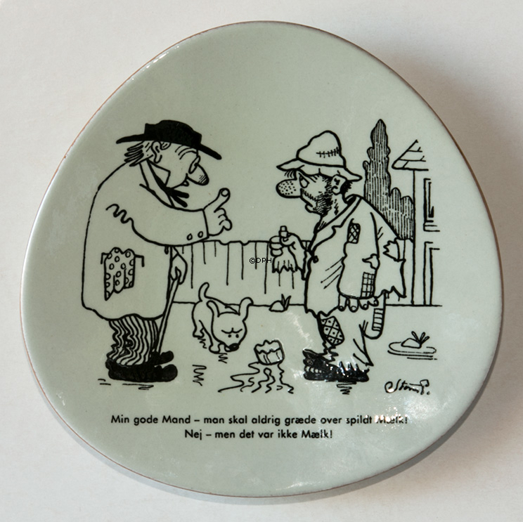 Storm P. platte Knapstrup