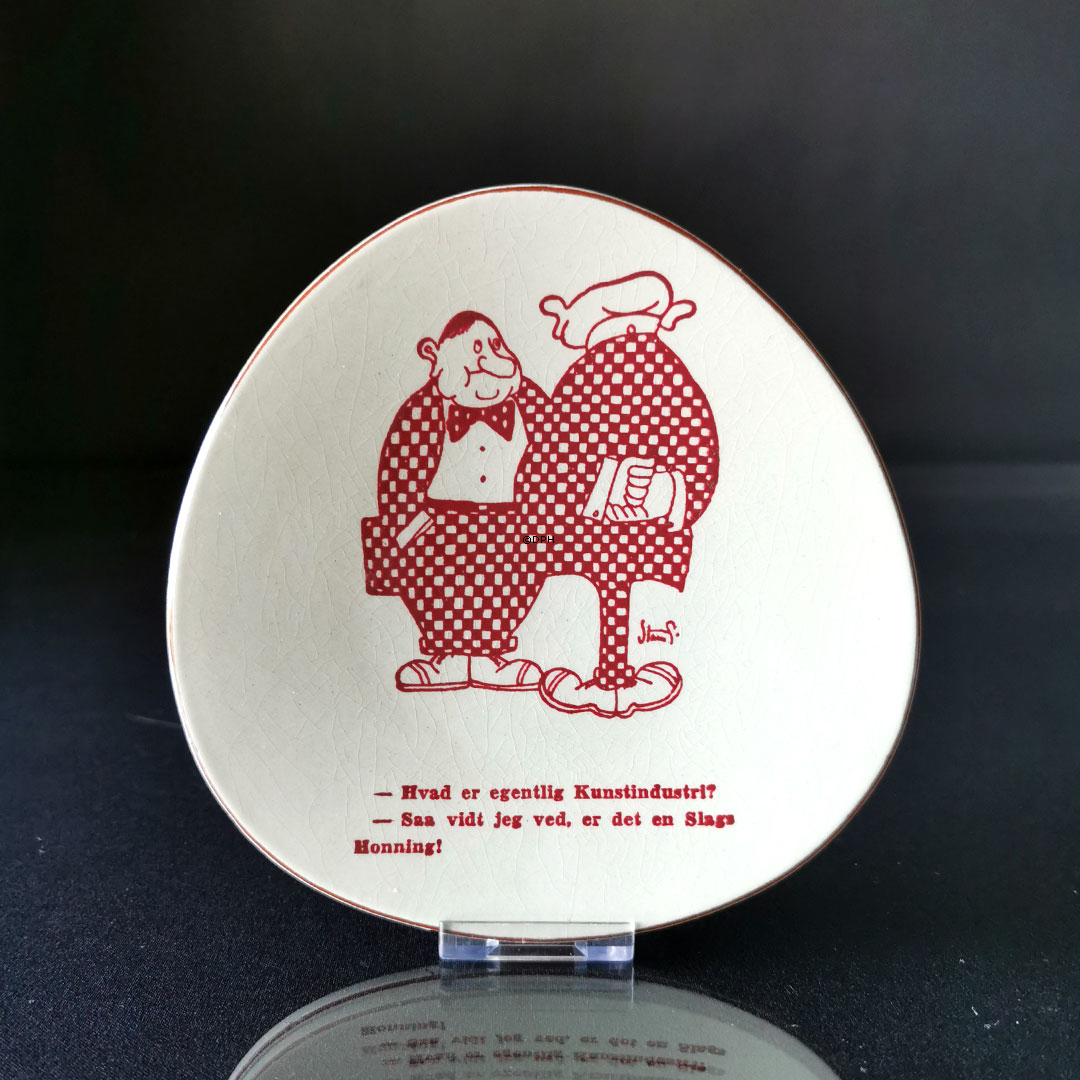 Rød Storm P. platte Knapstrup