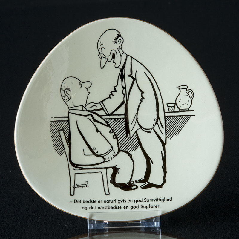 Storm P. platte Knapstrup