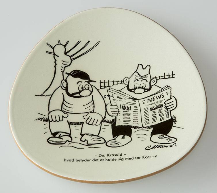 Storm P. platte Knapstrup