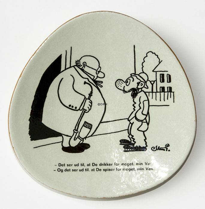 Storm P. platte Knapstrup