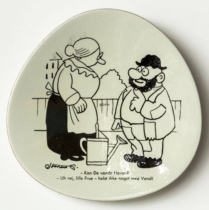 Storm P. platte Knapstrup