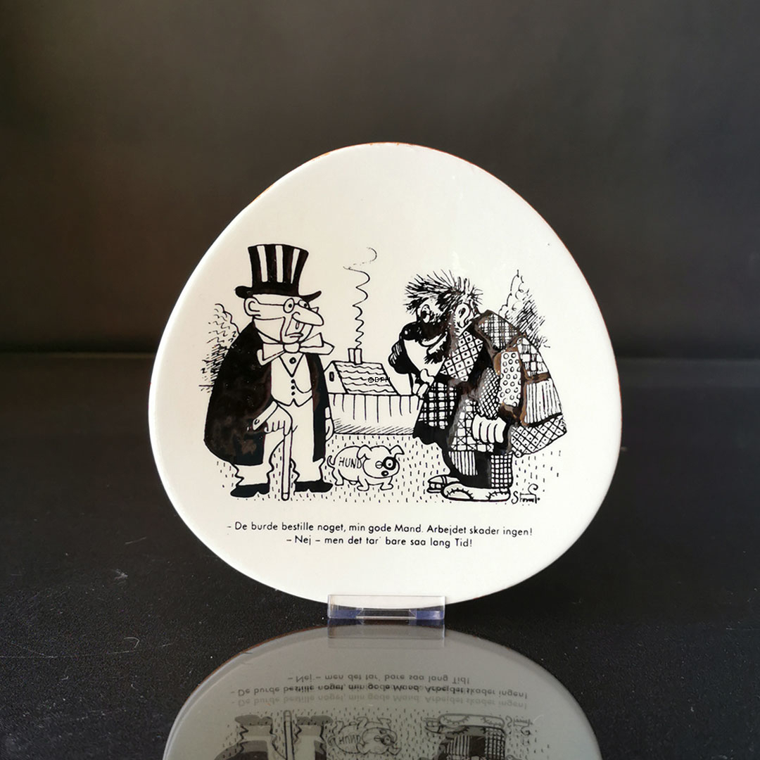 Storm P. platte Knapstrup