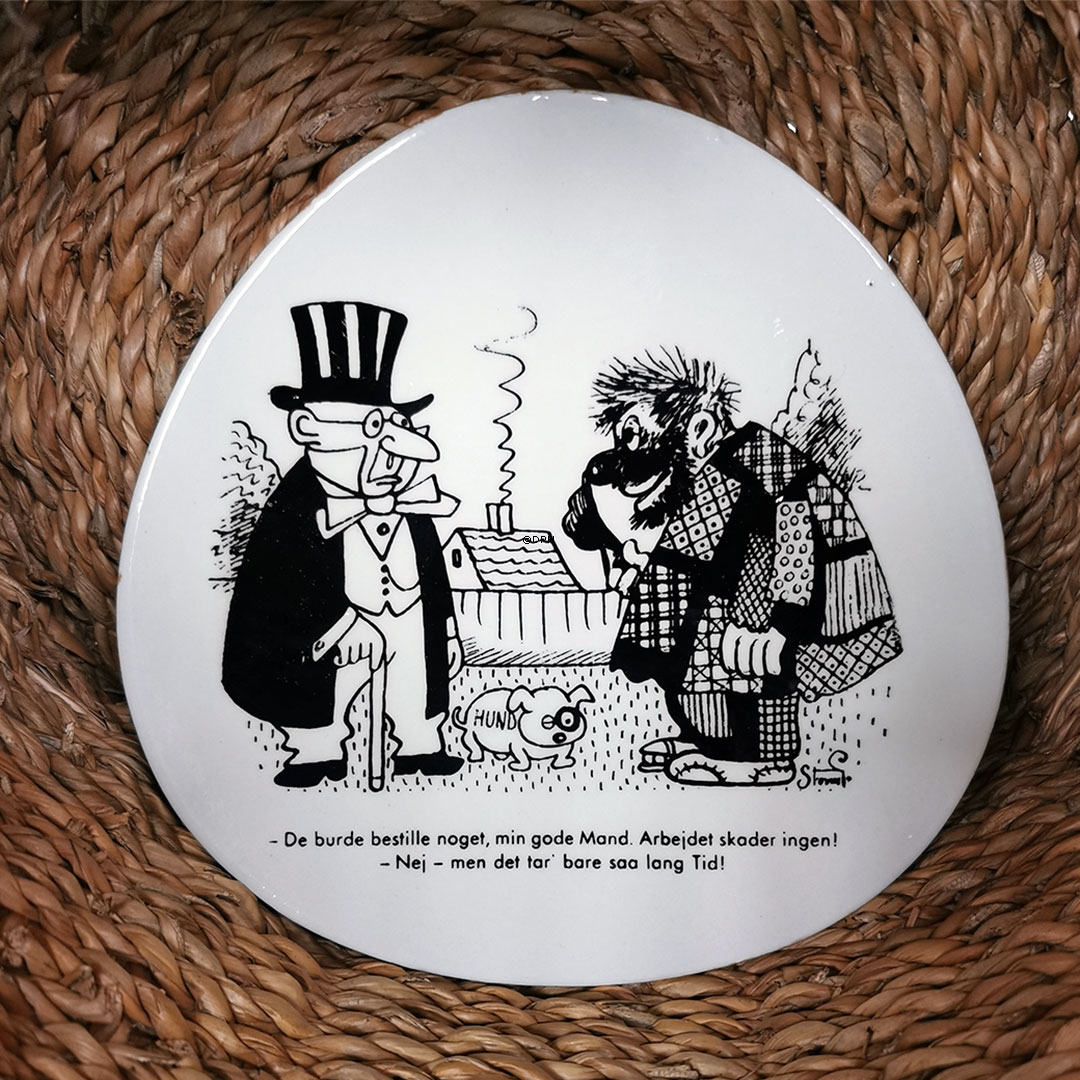 Storm P. platte Knapstrup