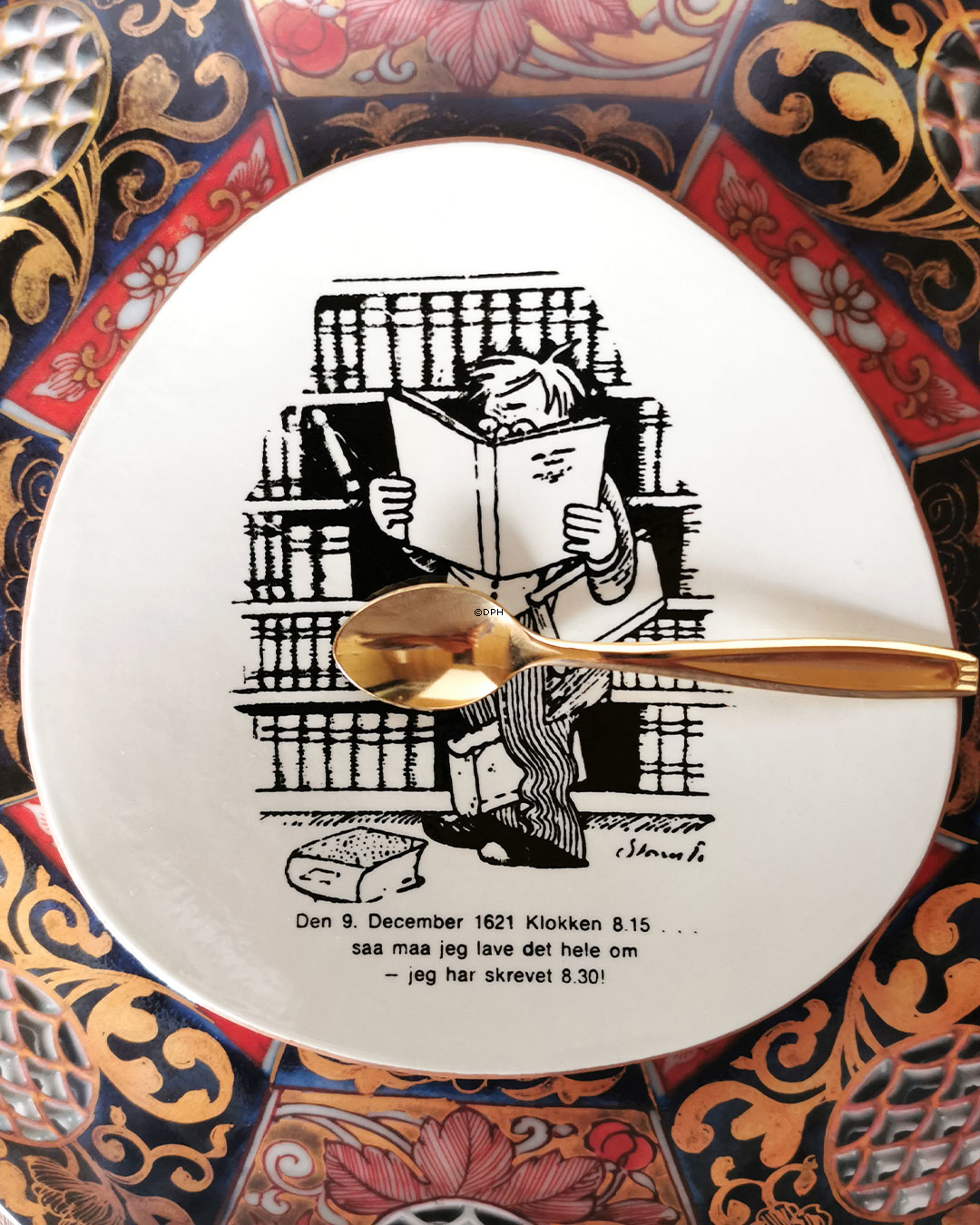 Storm P. platte Knapstrup