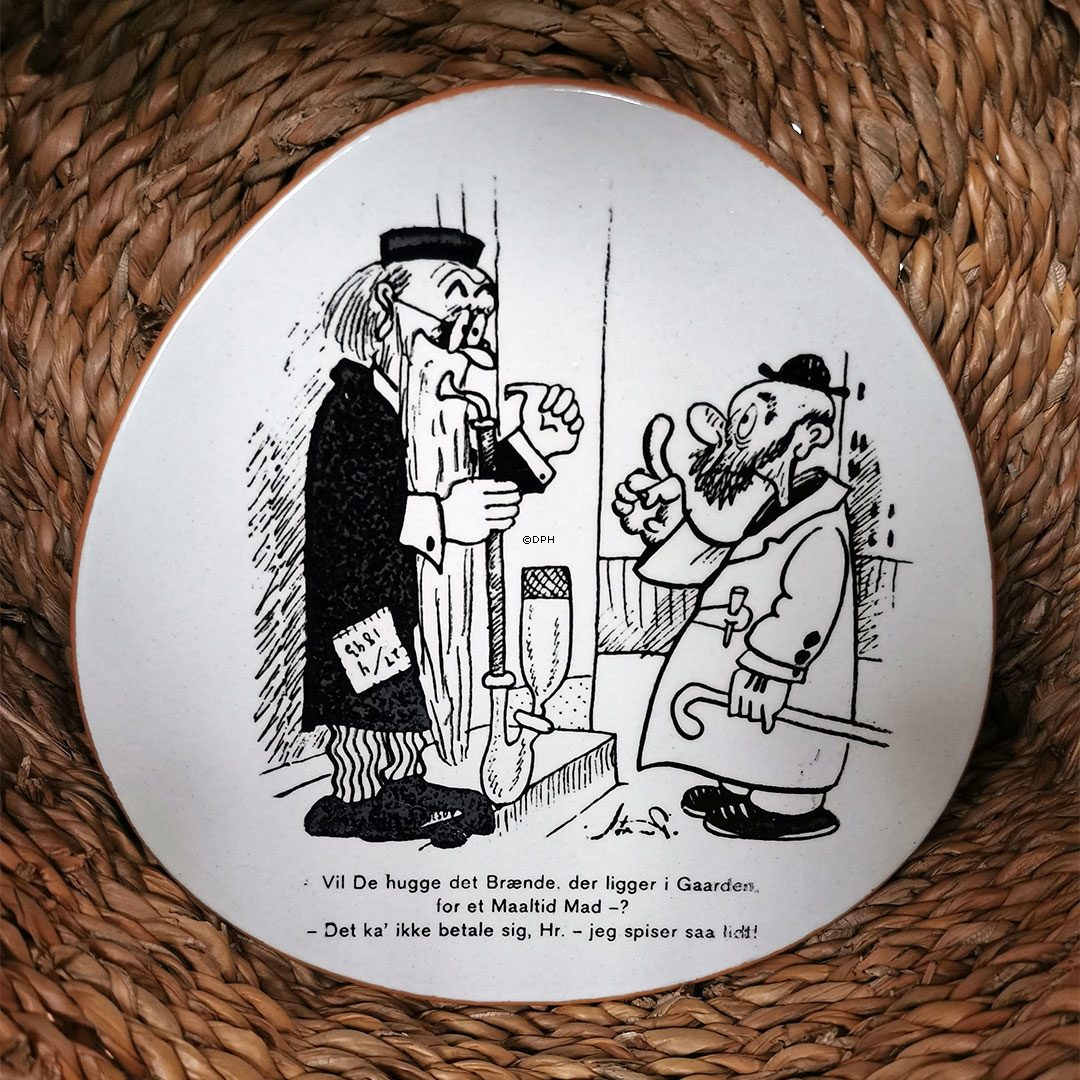 Storm P. platte Knapstrup