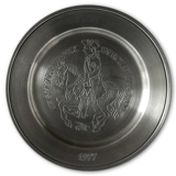 1977 Karlshamn tin plate, Gustav III 1771-1792
