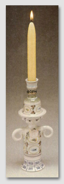 Wiinblad Lysmand blå/hvid malet