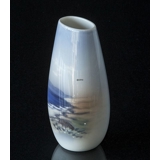Lyngby Vase with Beach and Hills No. 101-1-7-9