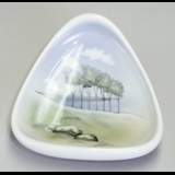 Lyngby Bowl with Landscape No. 111-1-82