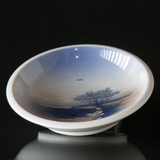 Lyngby Bowl with Scenery Tree near the coast No. 124-2-75