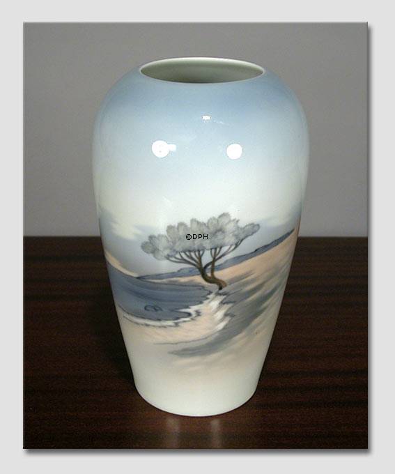 Vase m/Landskab