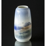 Vase with landscape and sea