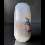 Lyngby-Vase mit Landschaft "Strand und Dünen" Nr. 130-3-94