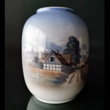 Lyngby Vase mit Hof Nr. 140-3-91